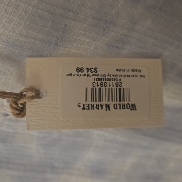 Cost Plus World Market Maxi DRESS 1 SIZE - Picture 3 of 9